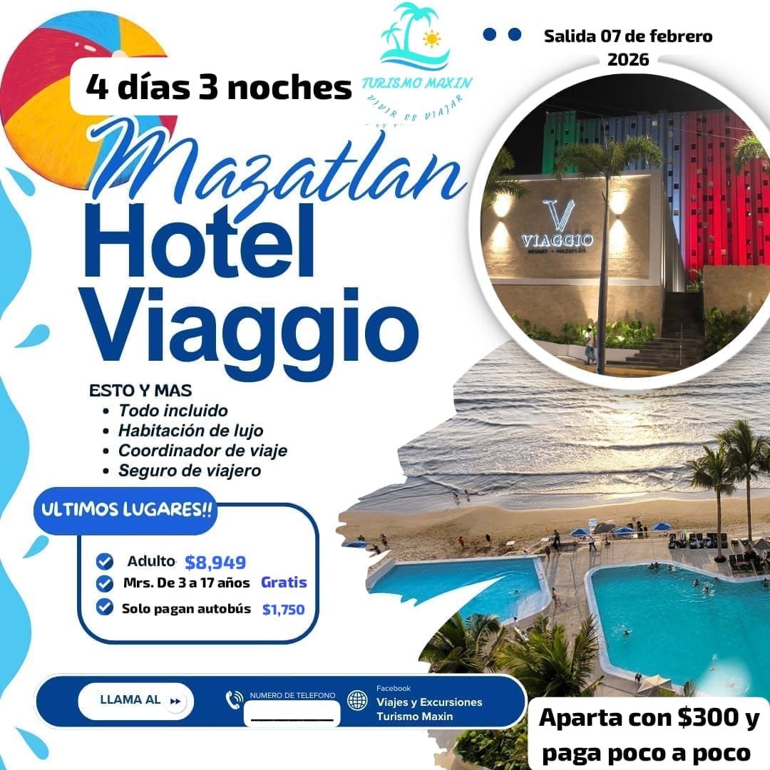 Promoción Mazatlán Hotel Viaggio